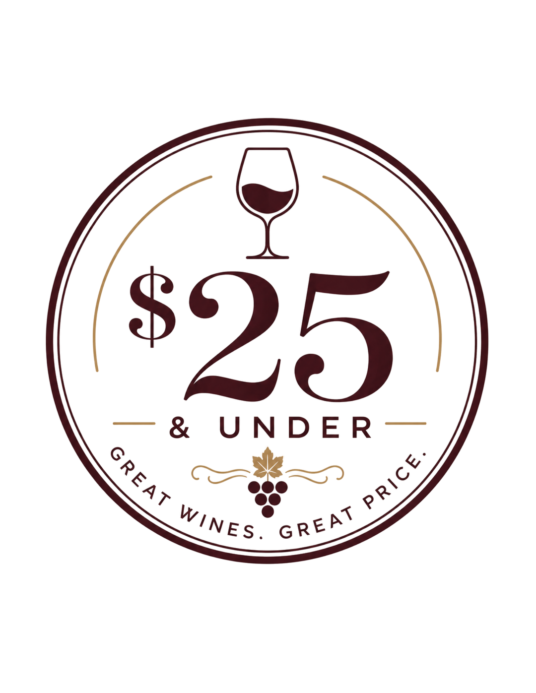 $25 and Under