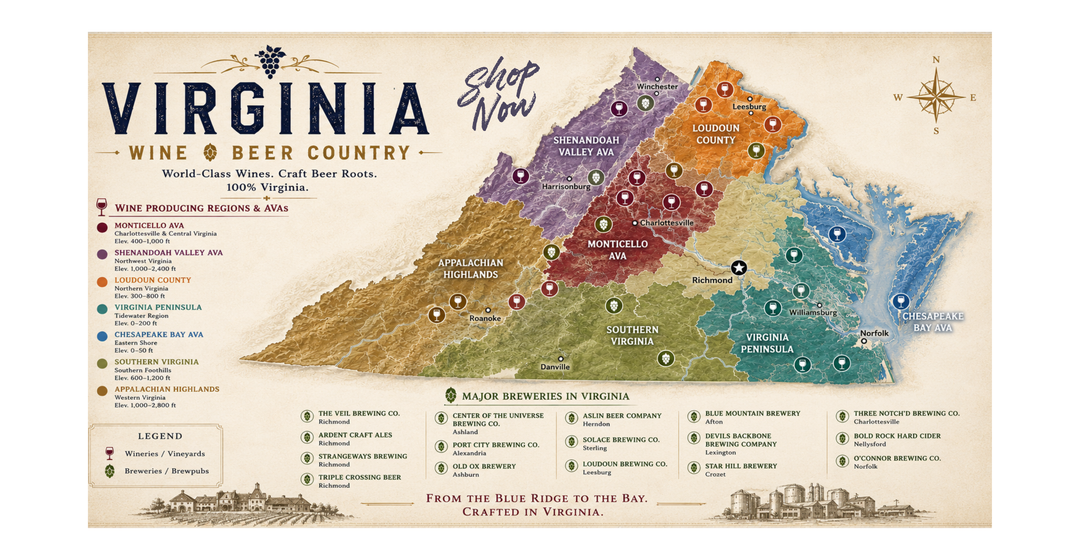 Virgina Wine & Beer
