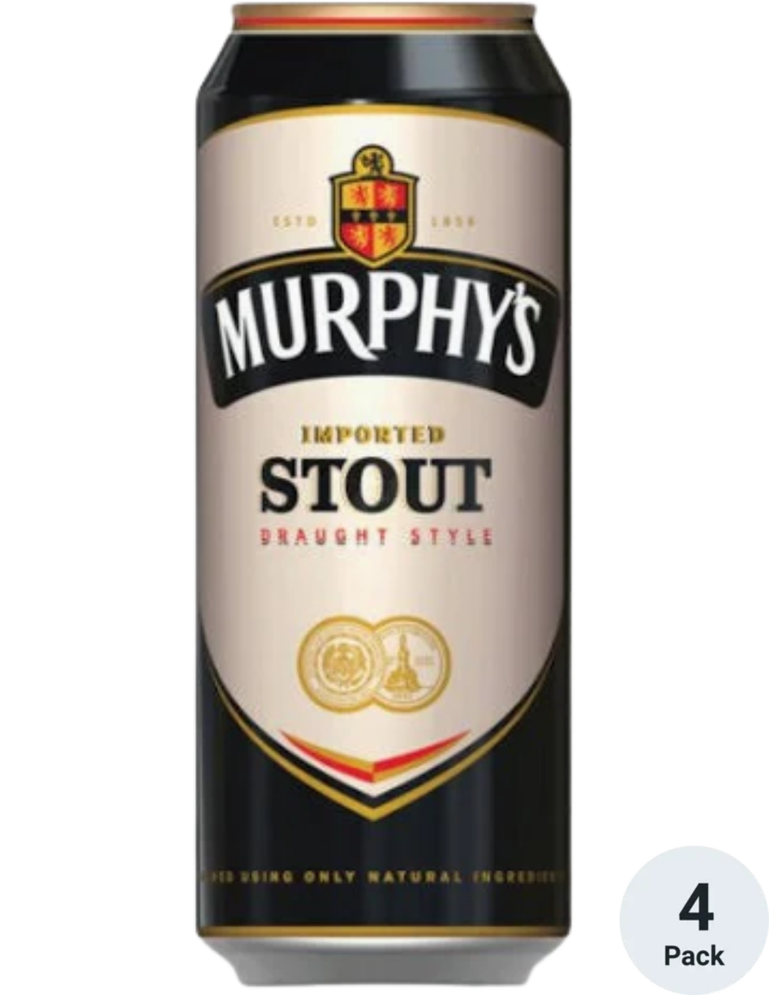 Murphy's Irish Stout Draught 4pk-16oz Cans