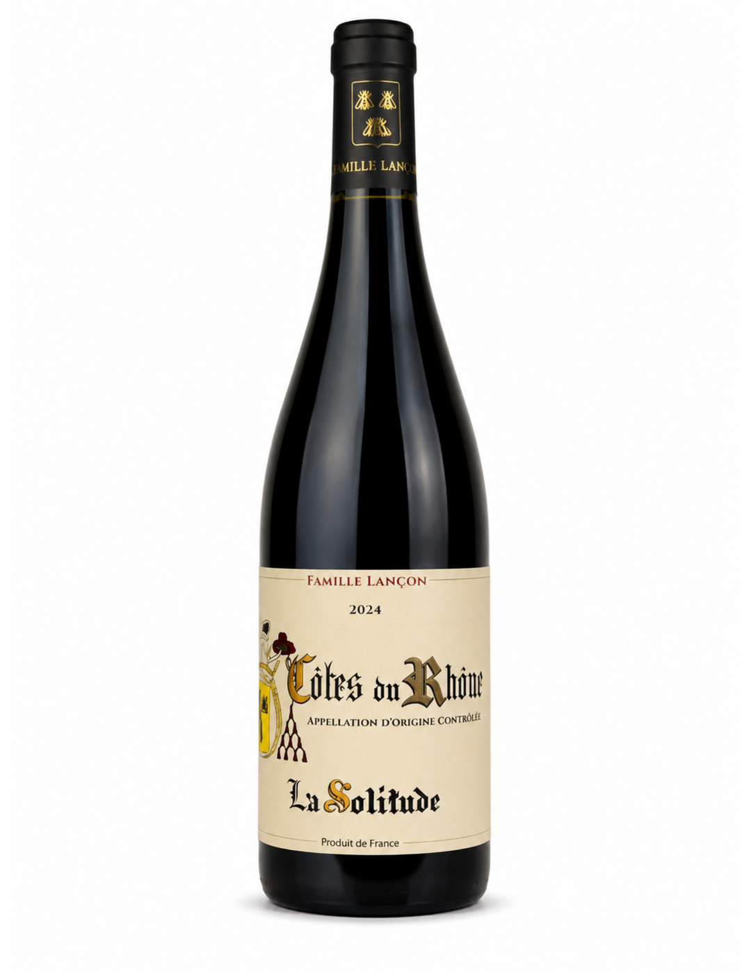 2024 Domaine de la Solitude Côtes du Rhône Rouge, Rhône Valley, France