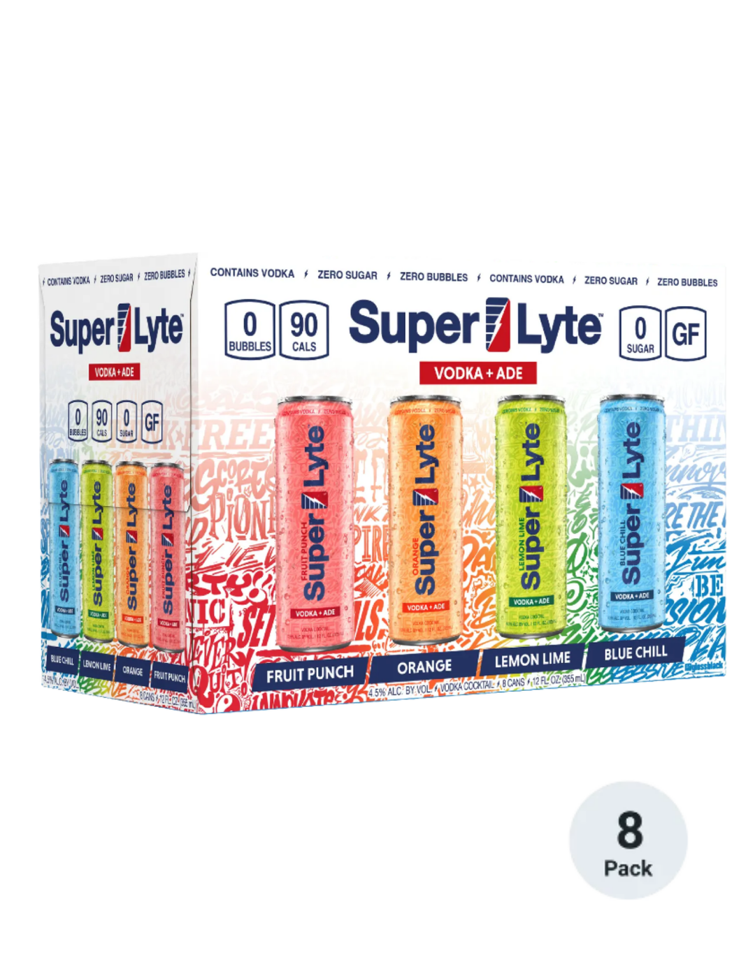 Super Lyte Vodka + Ade Variety Pack 8pk-12oz Cans