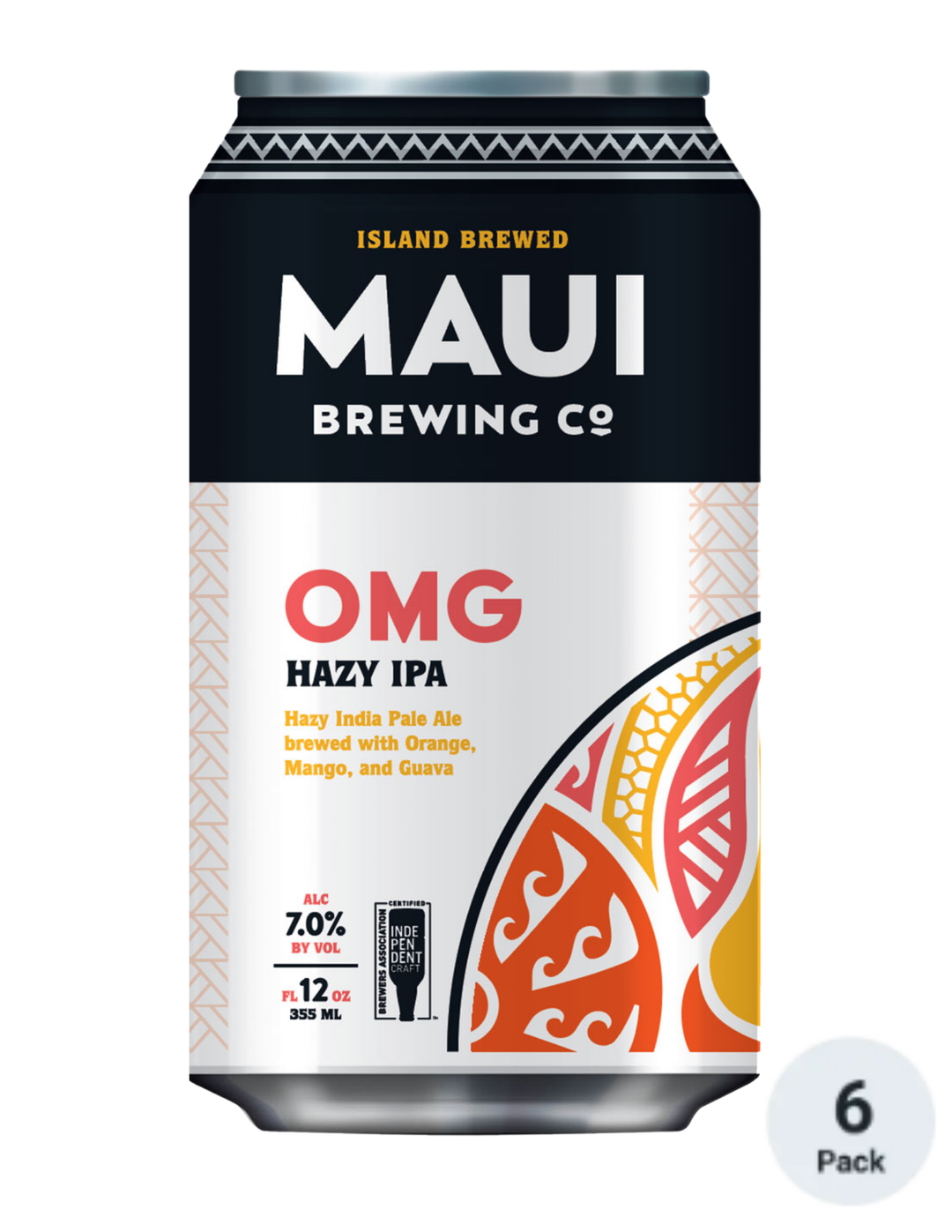 Maui Brewing OMG Hazy IPA 6pk-12oz Cans