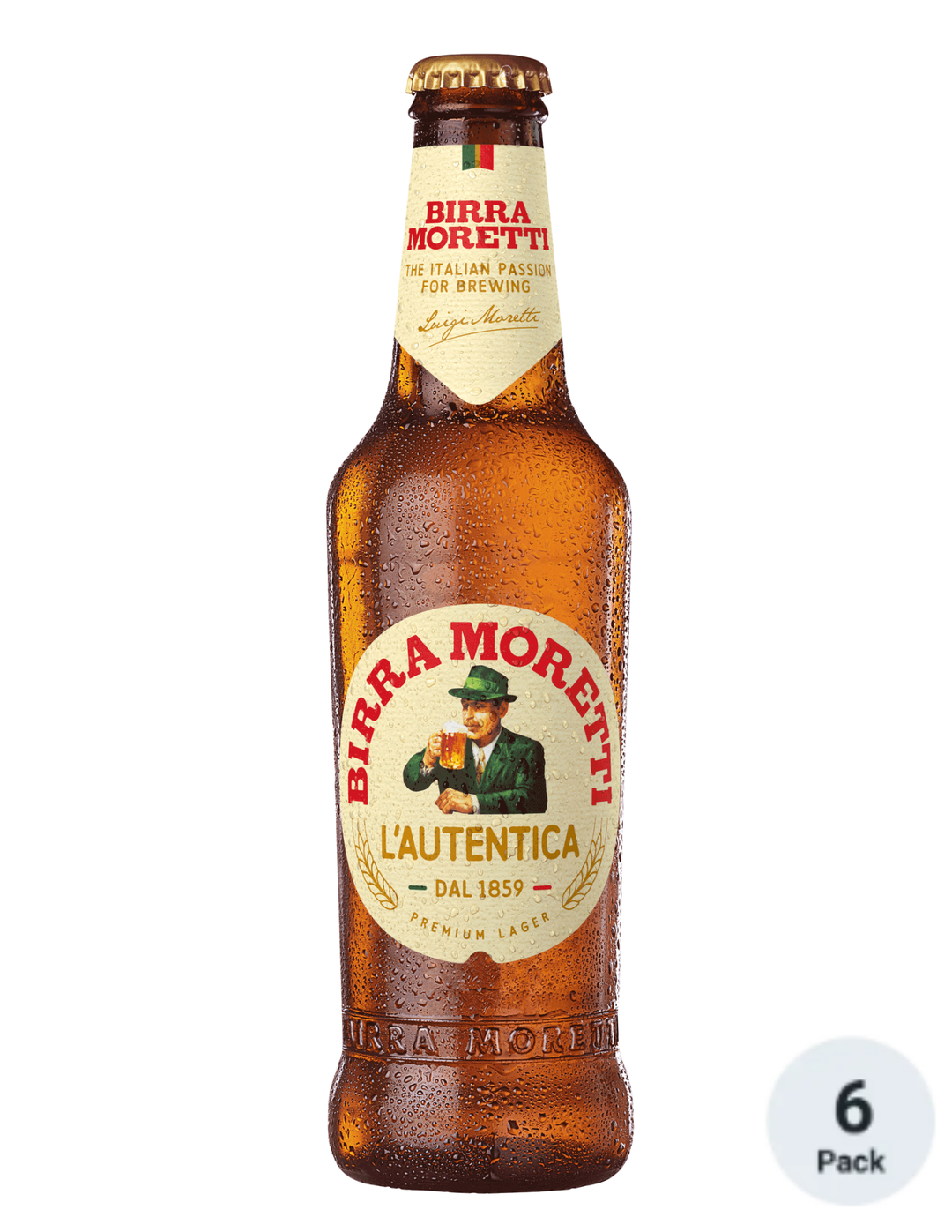 Moretti Beer 6pk-12oz Btls