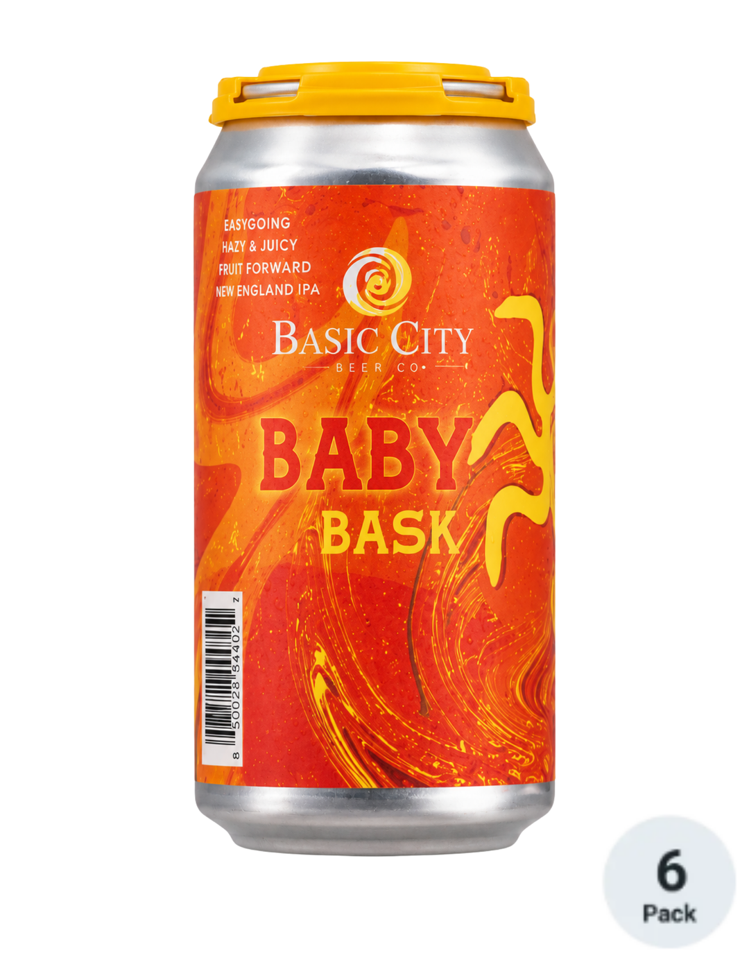 Basic City Baby Bask 6pk-12oz Cans