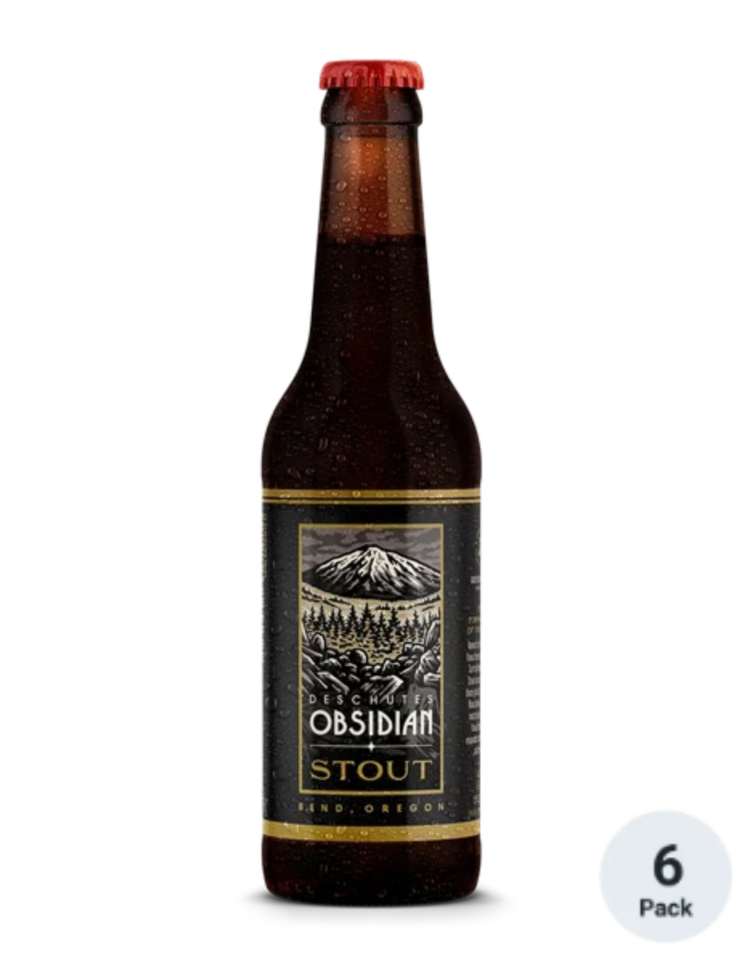 Deschutes Obsidian Stout 6pk-12oz Btls