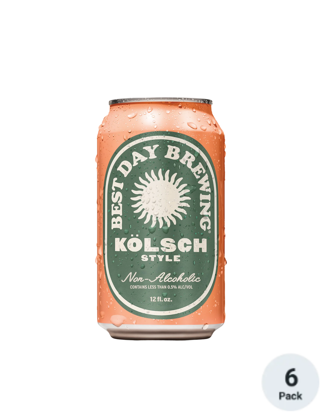 Best Day Non-Alcoholic Kolsch 6pk-12oz Cans