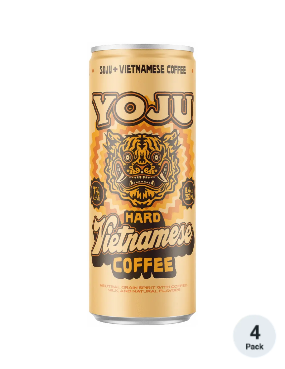 Yoju Vietnamese Hard Coffee 4pk-12oz Cans