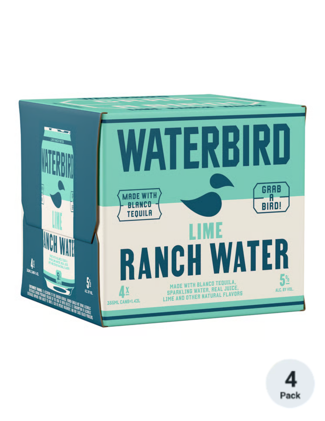 Waterbird Ranch Water 4pk-12oz Cans