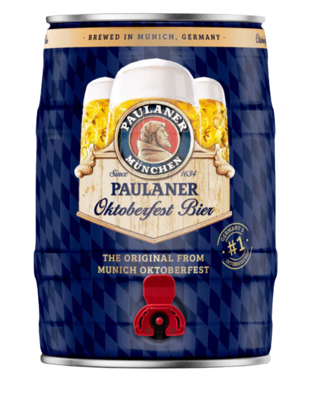 Paulaner Bier Oktoberfest 5L Keg