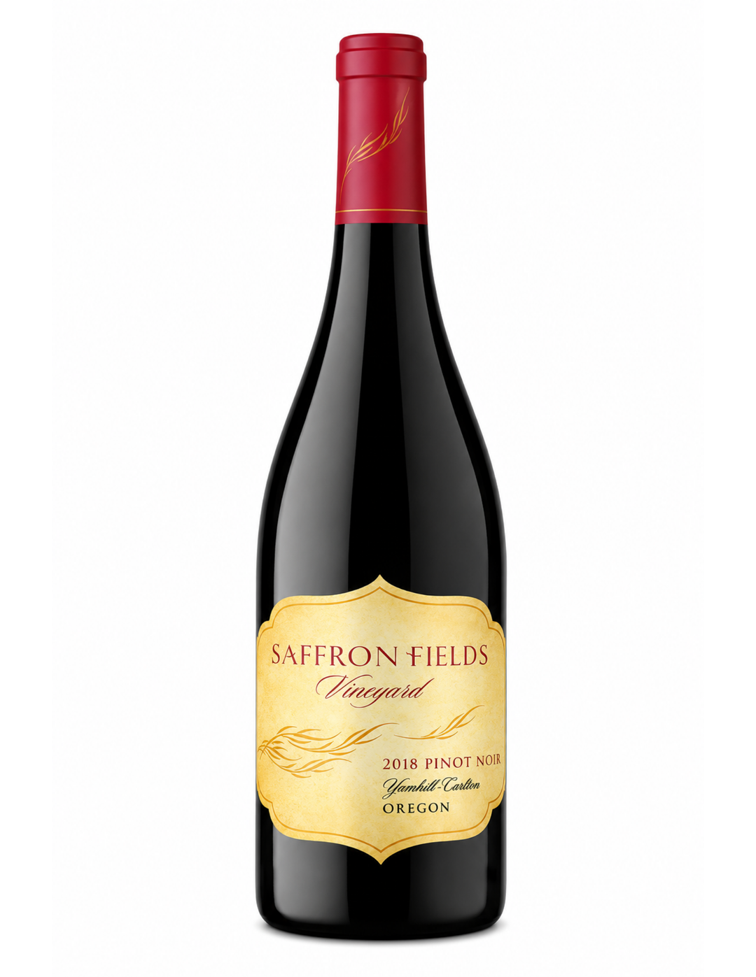 2018 Saffron Fields Vineyard Yamhill Carlton Pinot Noir, Oregon, United States