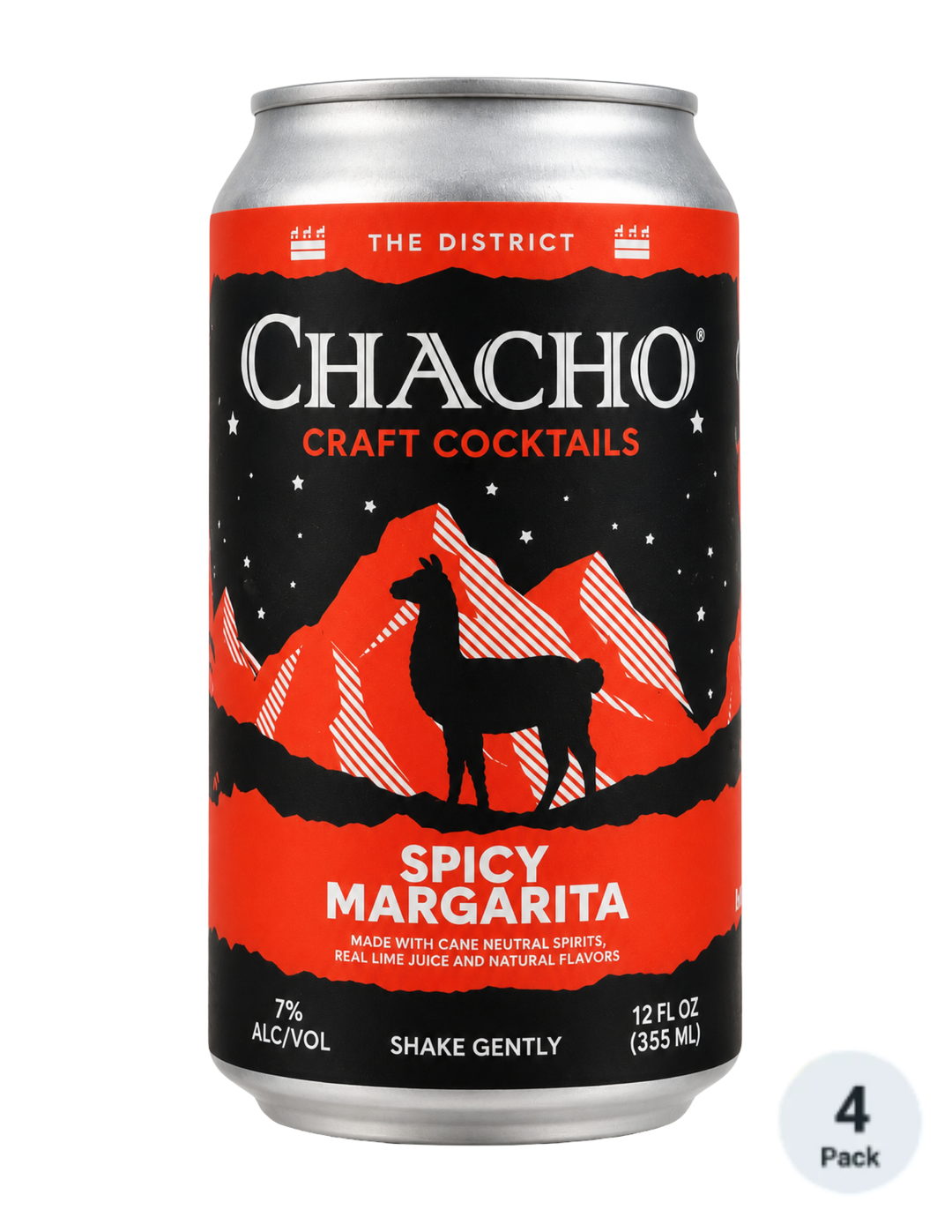 Chacho Margarita 4pk-12oz Cans