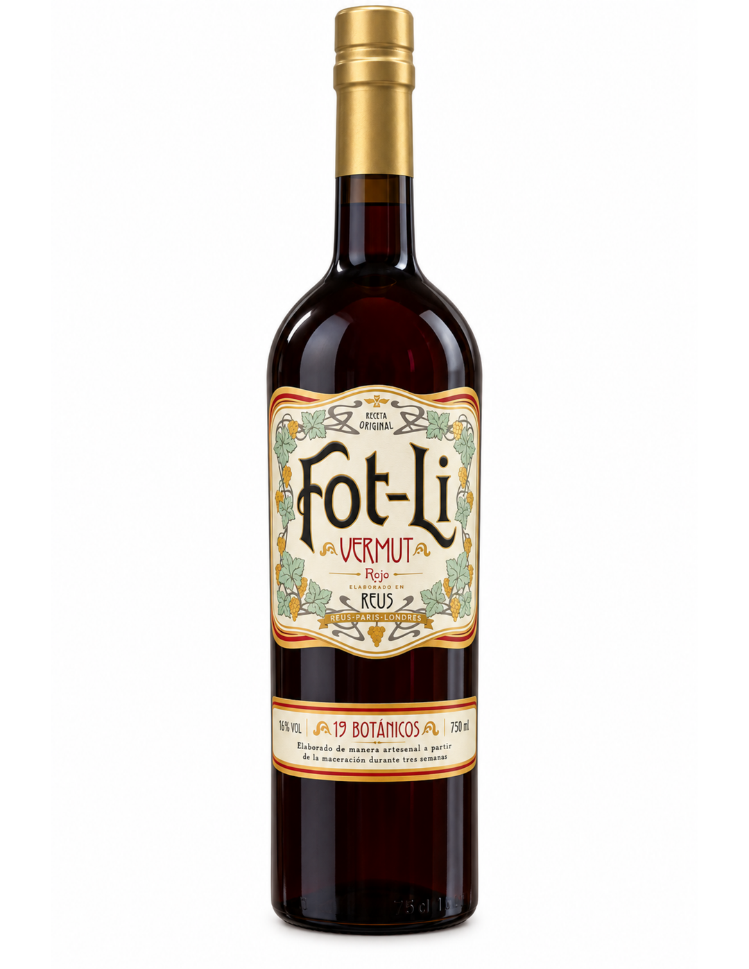 Fot-Li Vermut Rojo Reus, Catalonia, Spain