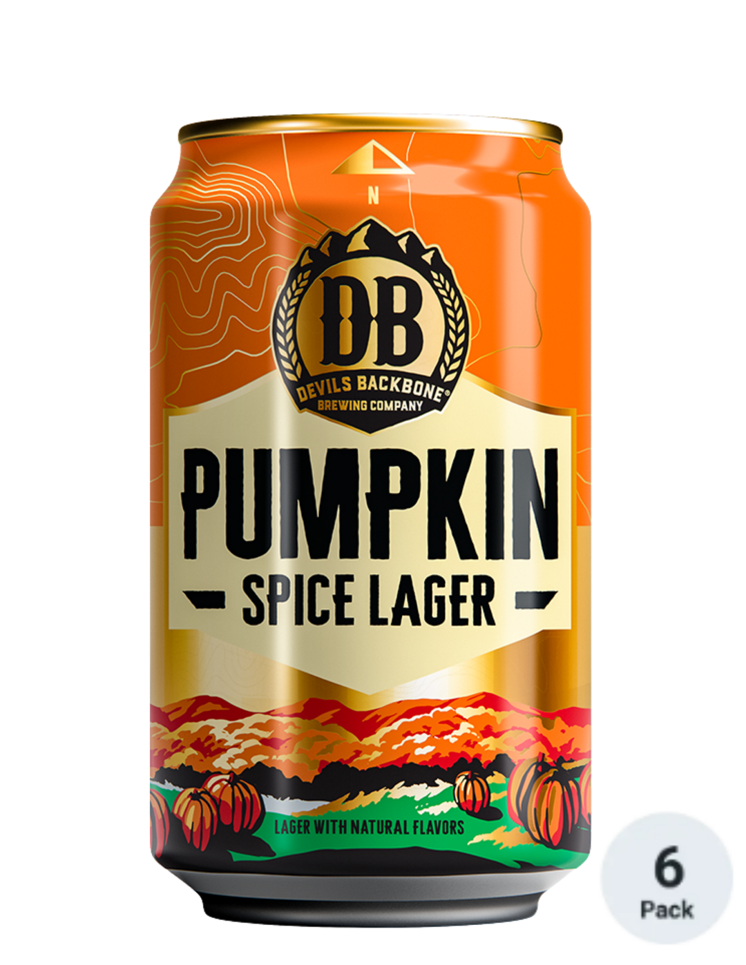 Devils Backbone Pumpkin Spice Lager 6pk-12oz Cans