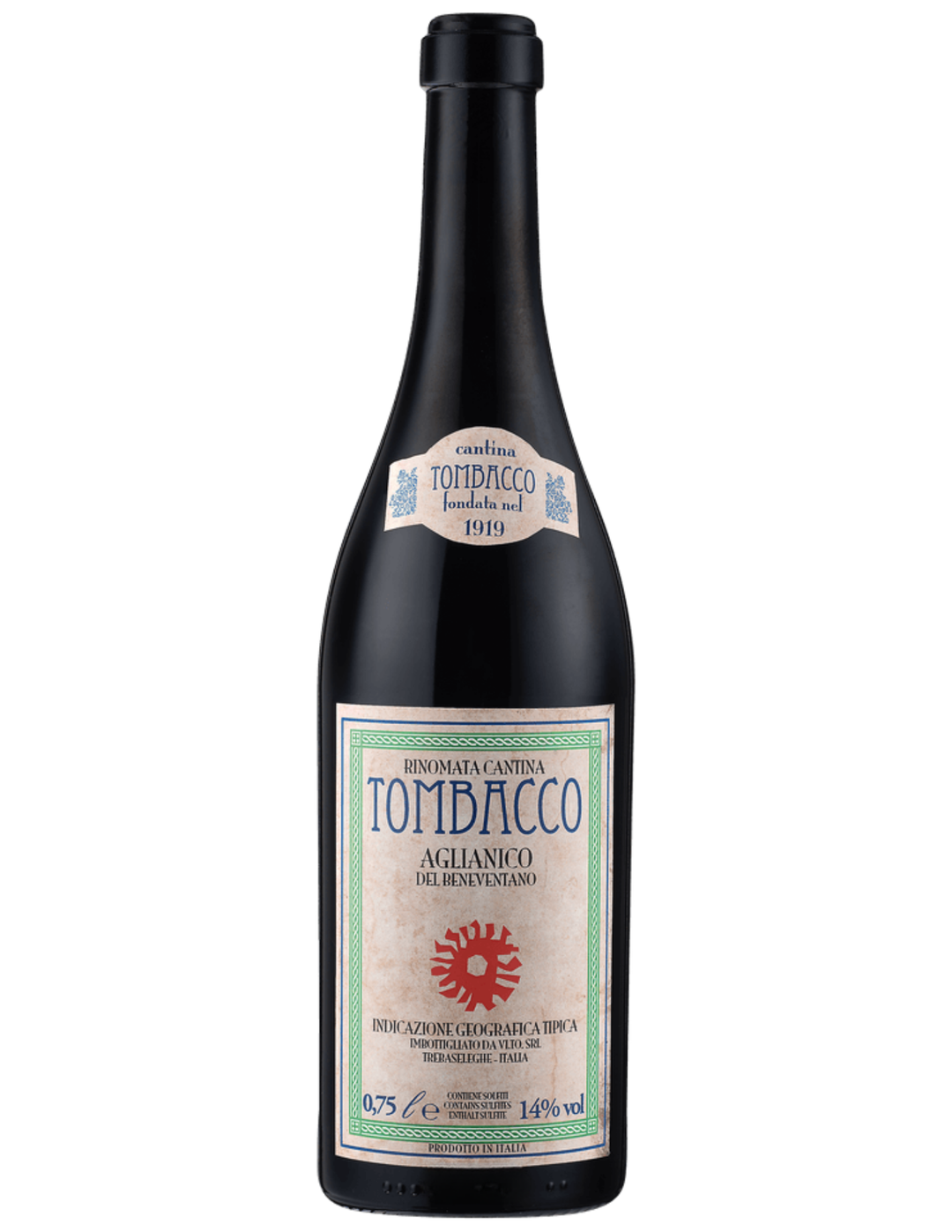 2025 Tombacco Aglianico del Beneventano, Campania, Italy