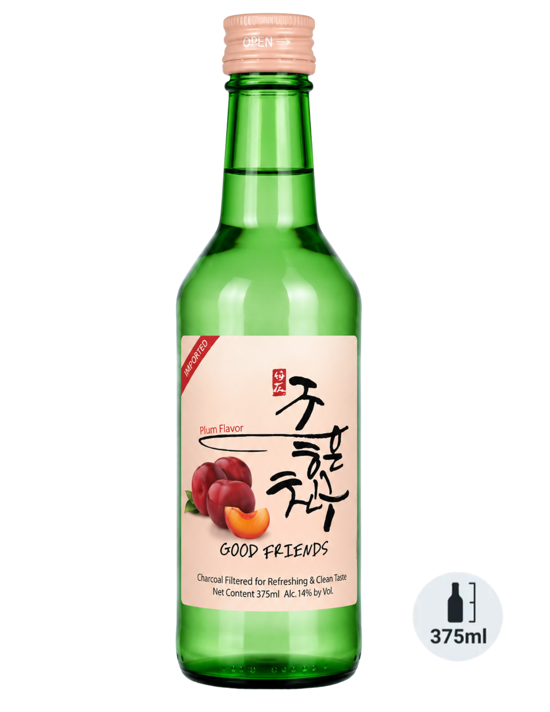 Good Friends Plum Soju 375ml Btl