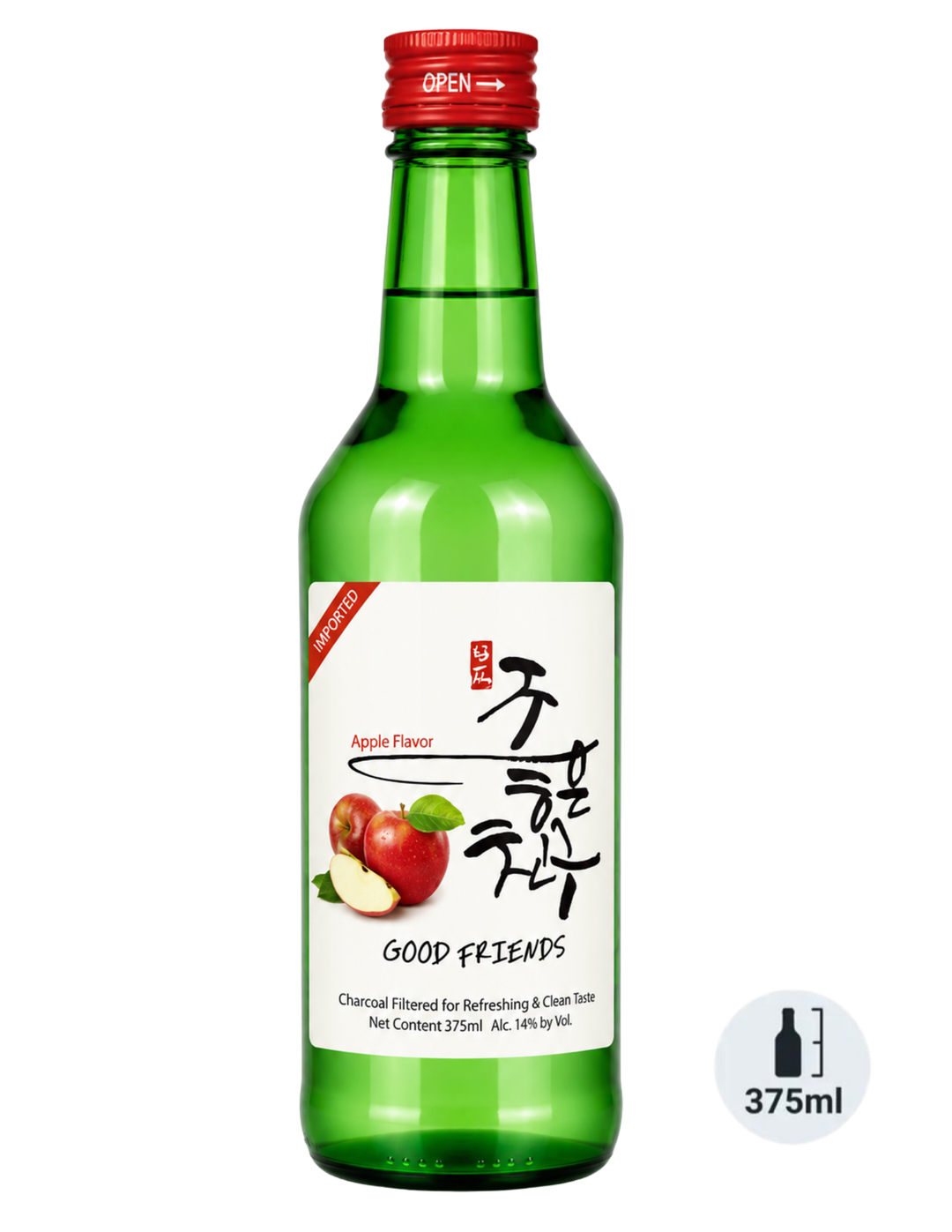 Good Friends Apple 375ml Btl