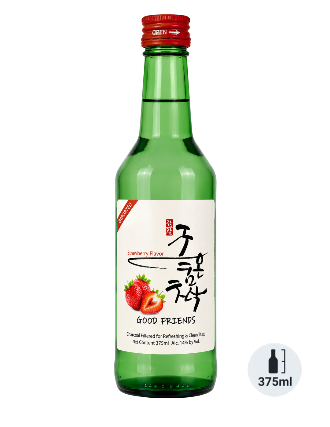 Good Friends Strawberry Soju 375ml