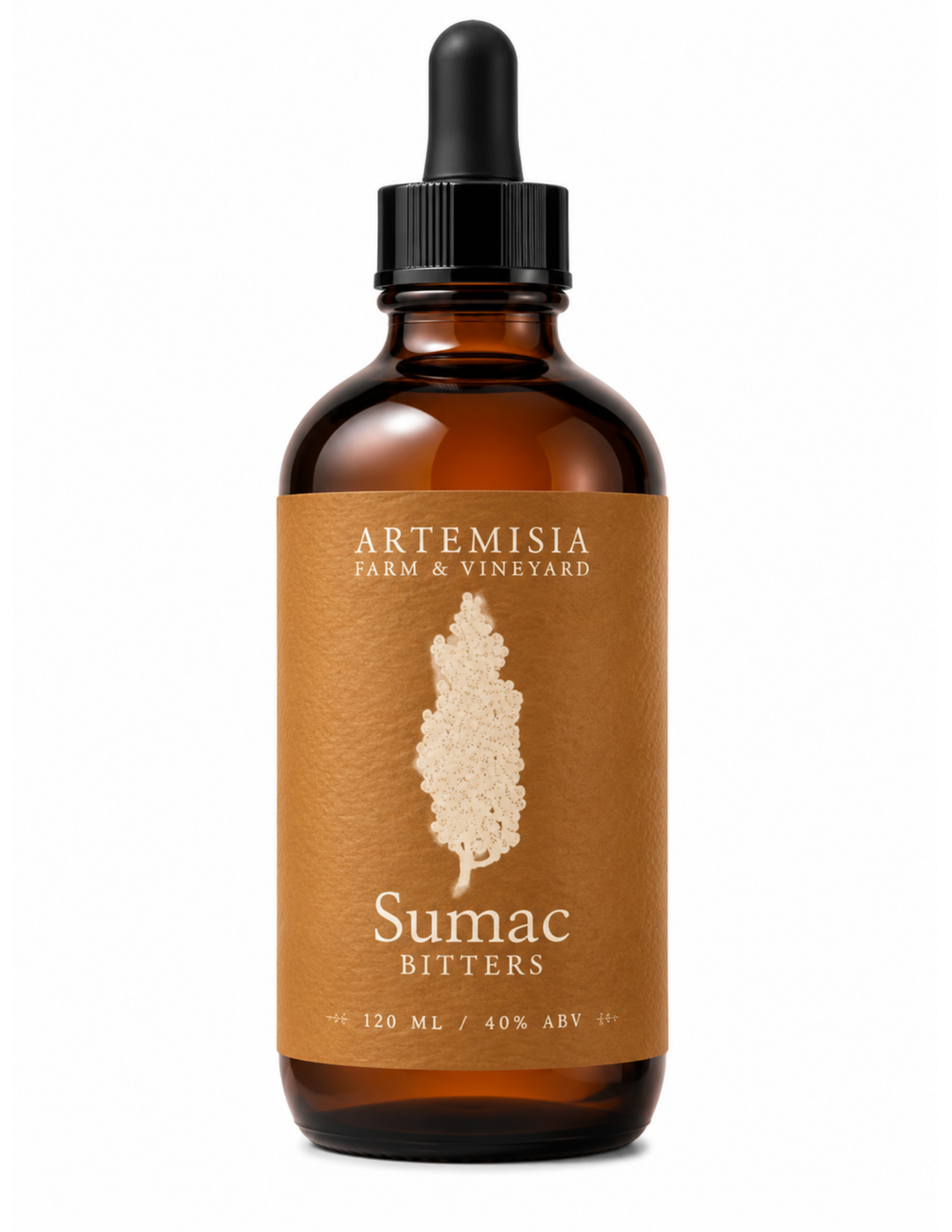 NV Artemisia Farm & Vineyard Sumac Bitters, Virginia, United States