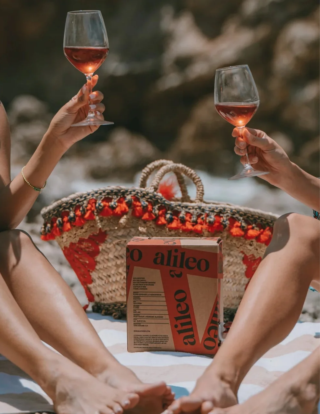 NV Alileo Wines "Rosato Bronzato", Sicily, Italy 1.5L BOX
