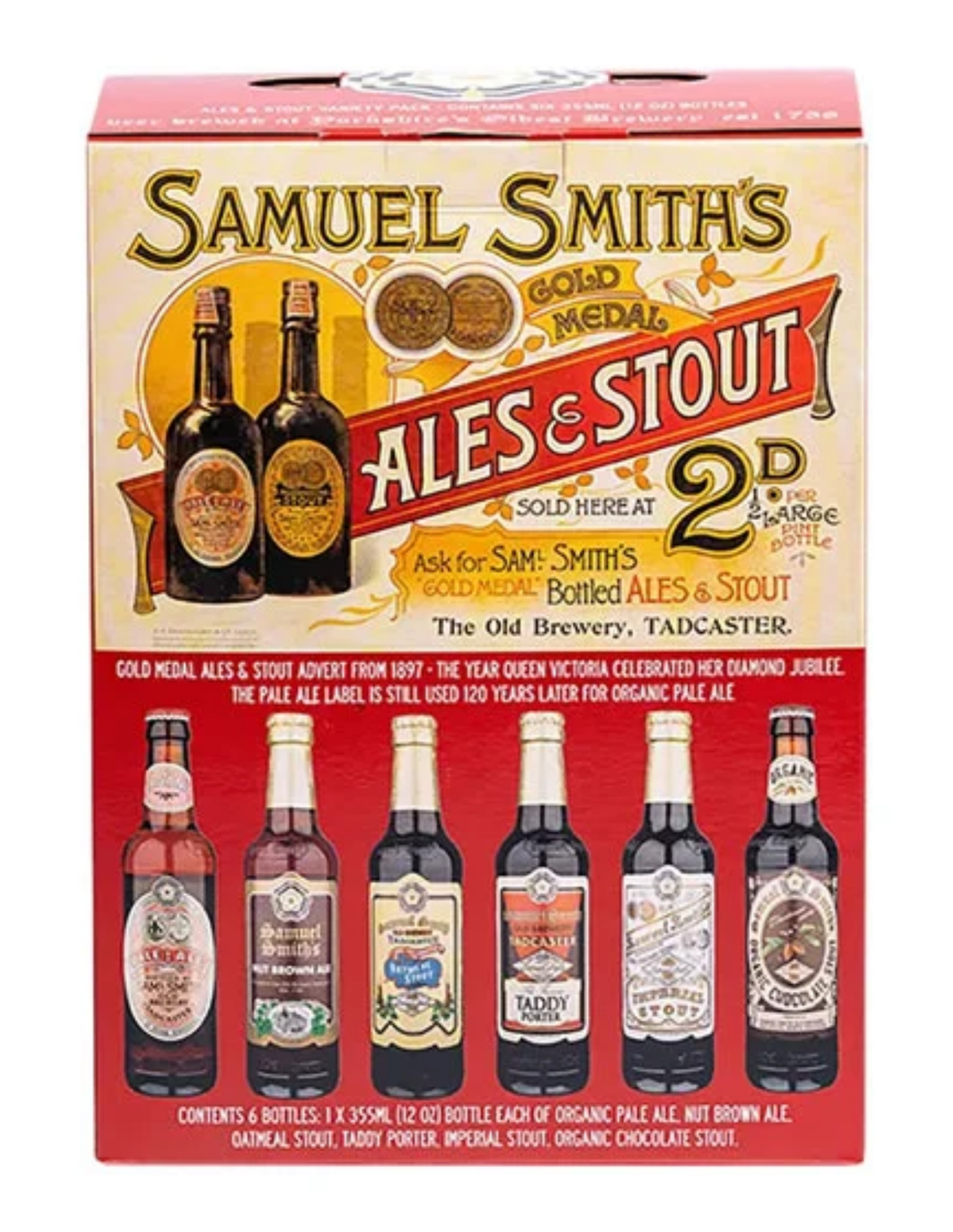Samuel Smith Variety 6pk-12oz Btls