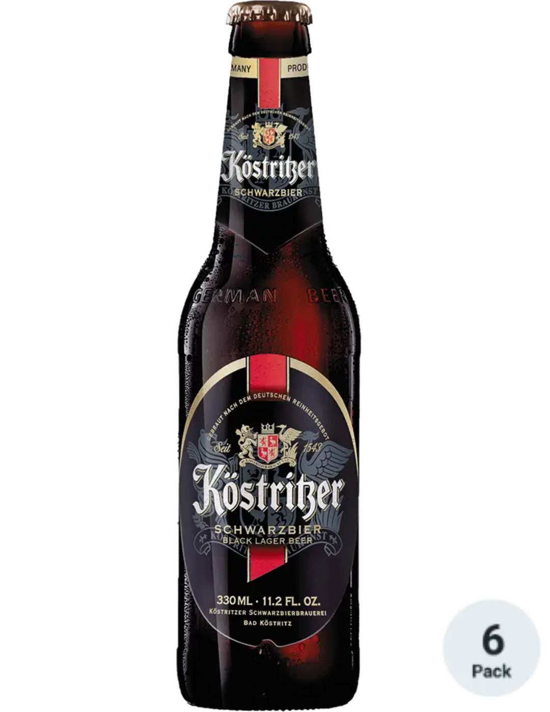 Kostritzer Schwarzbier 6pk-12oz Btls