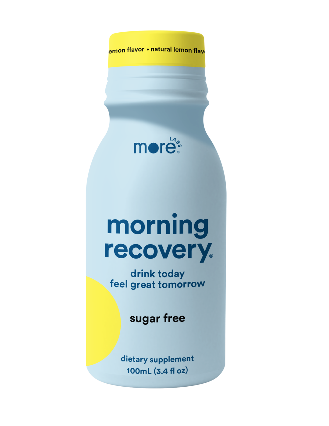 Morning Recovery Sugar Free Lemon 3.4oz