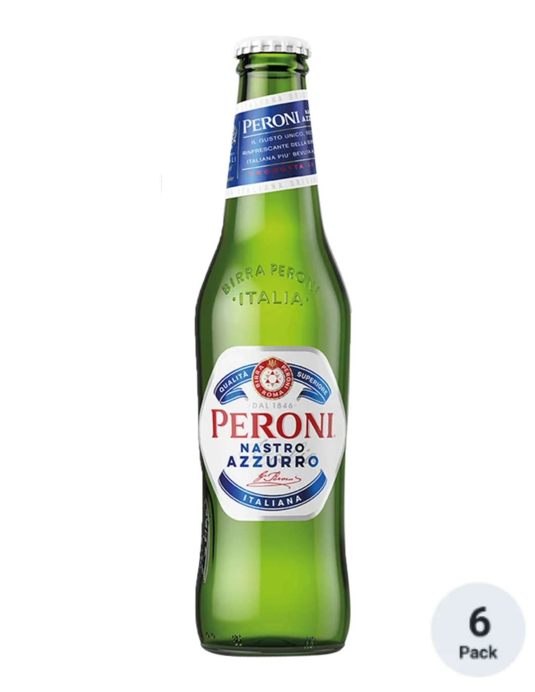 Peroni Nastro Azzurro 6pk-12oz Btls