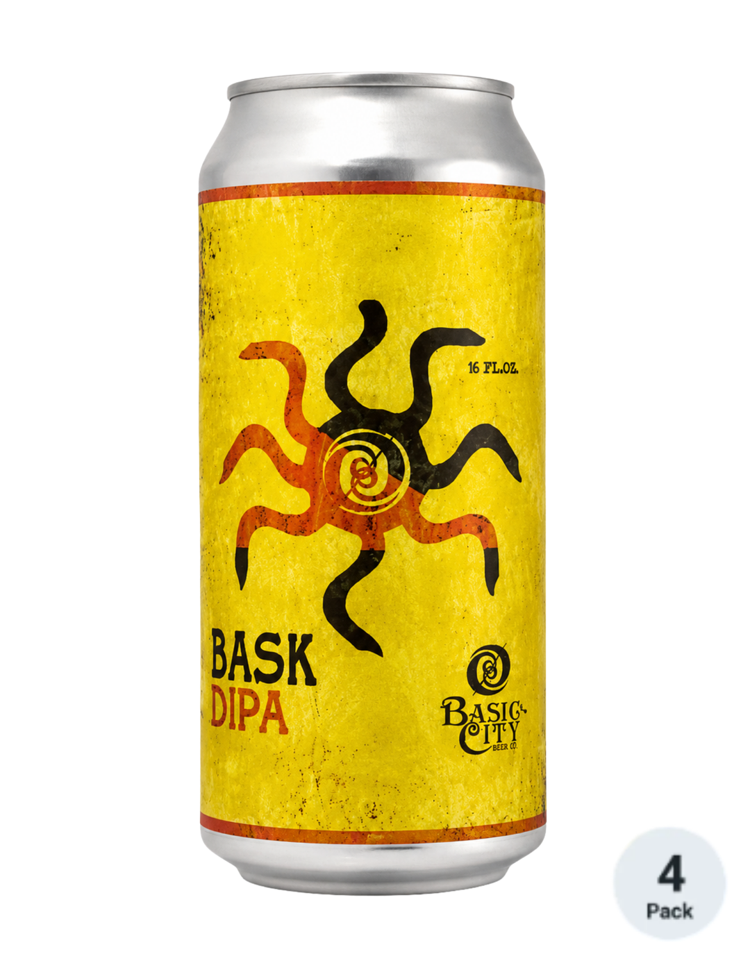 Basic City Bask Dipa 4pk-16oz Cans
